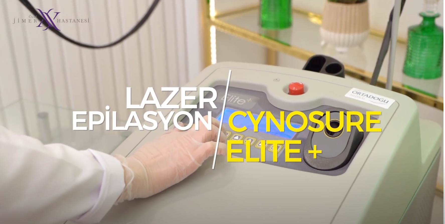 Cynosure Elite Plus Lazer Epilasyon ( Alexandrite ve Nd:YAG ) - Bursa Lazer Epilasyon
